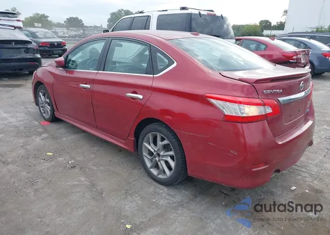 2013 Nissan Sentra Sr from USA, damaged, VIN 3N1AB7AP2DL734895